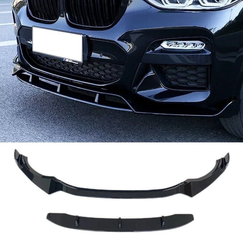 BMW G01 / G02 ABS Gloss M Tech Black Front Lip