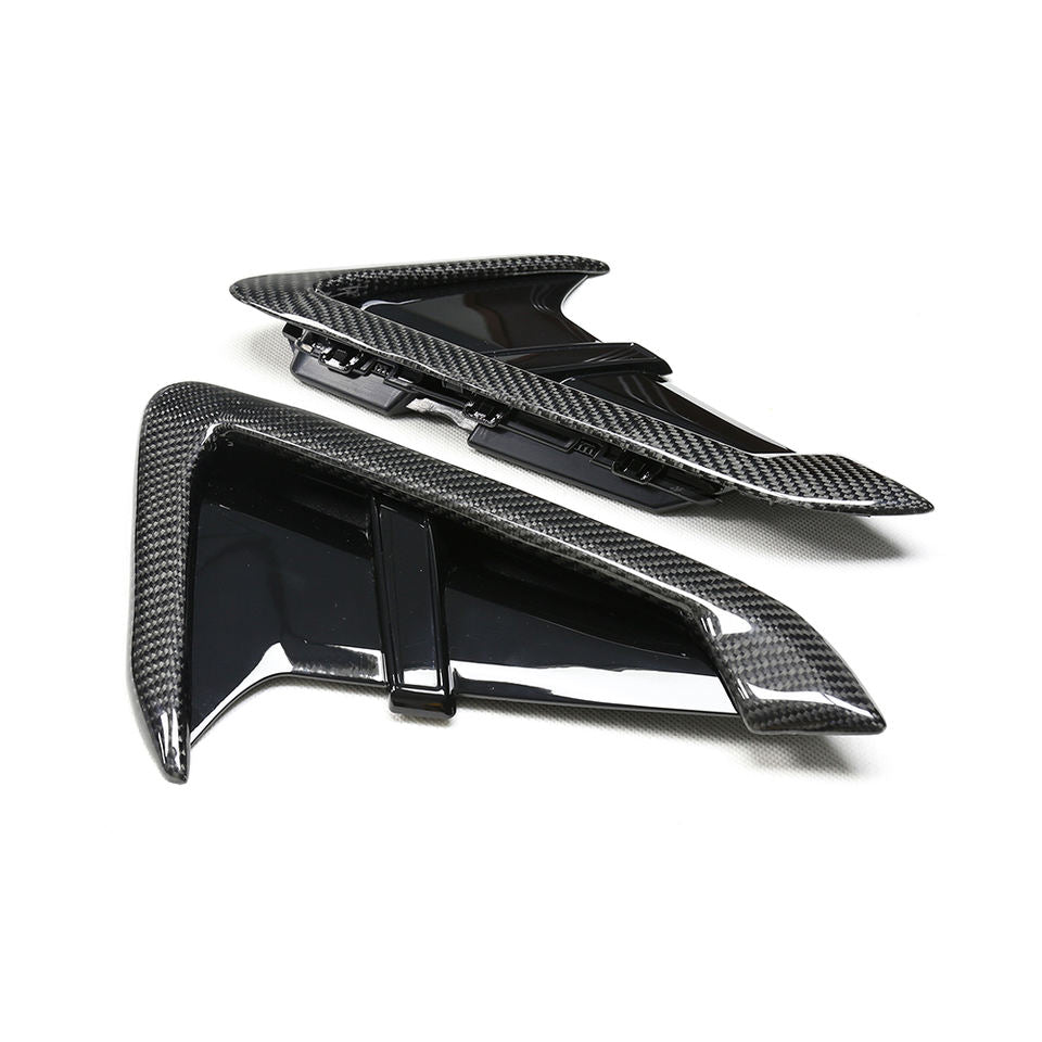 Aftermarket F97 / F98 / G02 Exterior Carbon Fiber Air Vents – Fits BMW G01, G02