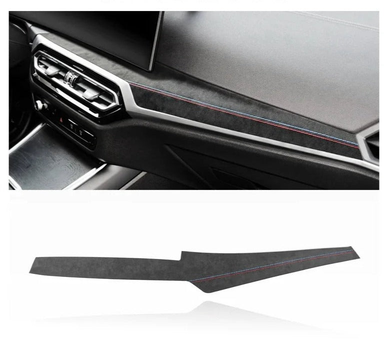 BMW G20 / G22 / G23 / G28 / G42 / G80 / G82 Alcantara / Carbon Fiber Leather Dash Trim