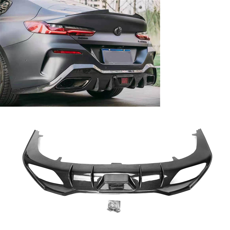 BMW G14 / G15 / G16 Carbon Fiber Aero Style Diffuser