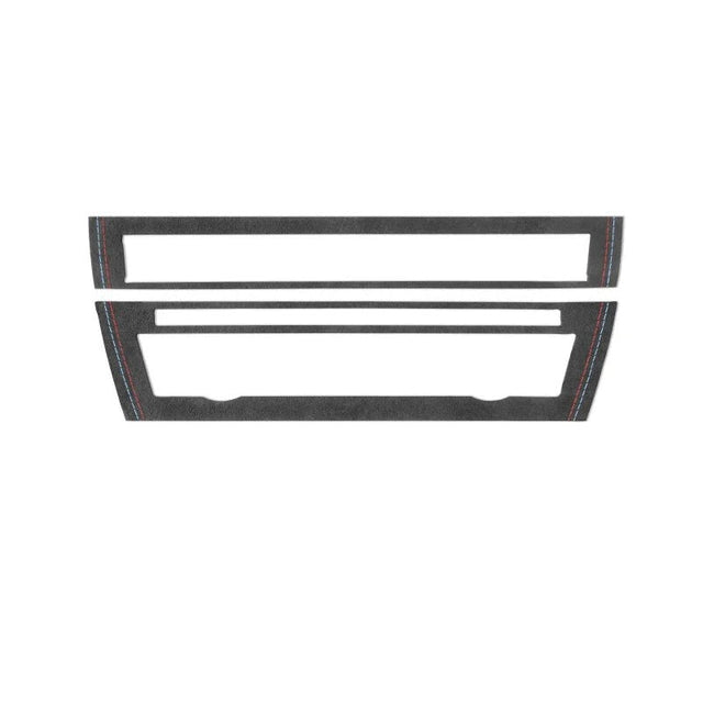 BMW F10 / F18 Alcantara / Carbon Fiber Leather Center Console Cover Trim