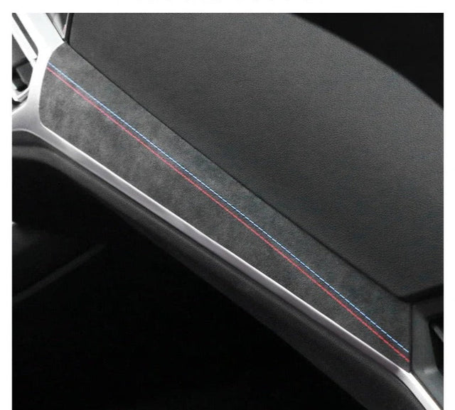 BMW G20 / G22 / G23 / G28 / G42 / G80 / G82 Alcantara / Carbon Fiber Leather Dash Trim