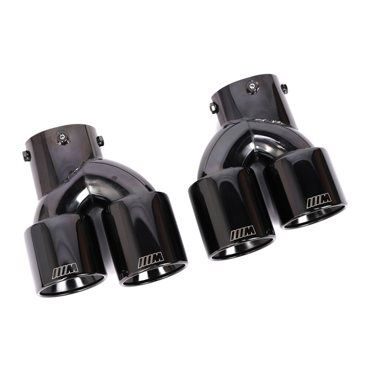 Aftermarket Carbon Fiber G42 M Performance Quad Exhaust Tips for M240i / M340i / M440i BMW – Fits BMW G20, G22, G42