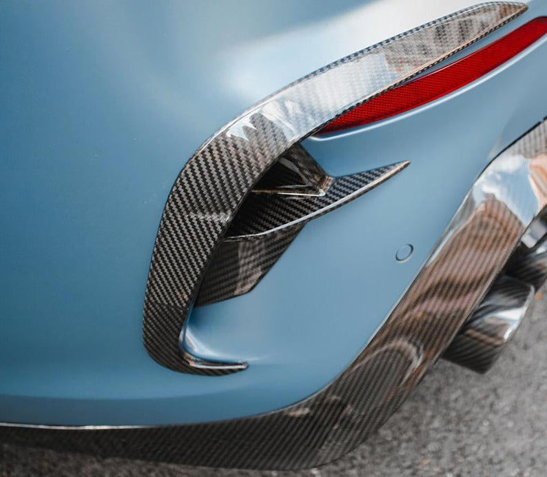 BMW G14 / G15 / G16 Carbon Fiber Rear Bumper Air Vents