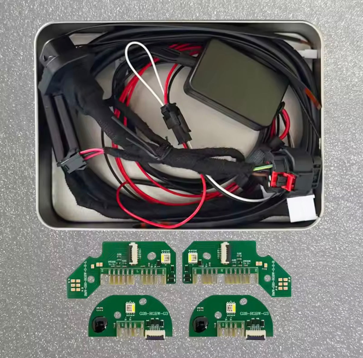 Aftermarket Carbon Fiber G20 Plug and Play RGB / Monochromatic Daytime Running Lights – Fits BMW G20