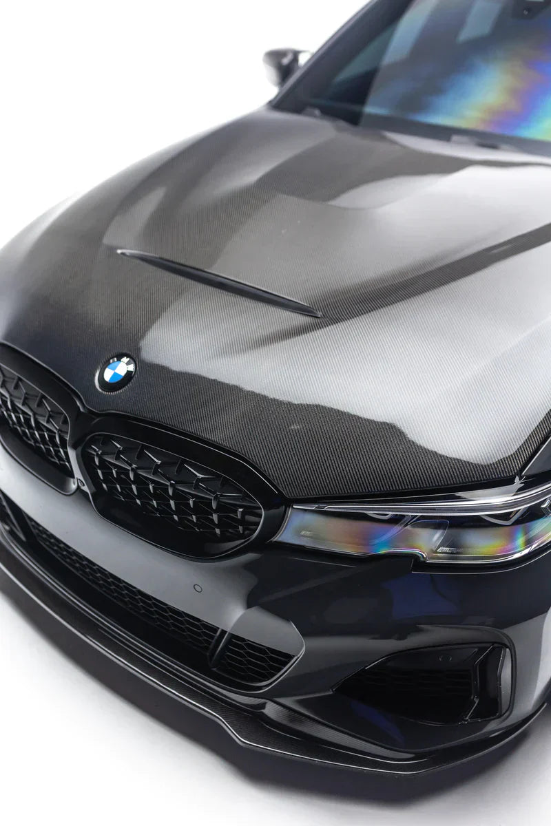 Aftermarket Gts Style Carbon Fiber Hood – Fits BMW G20