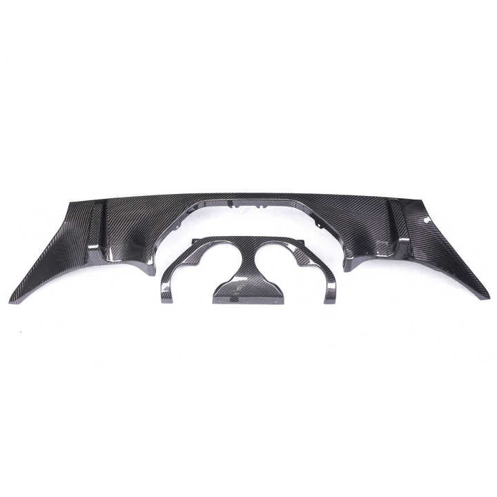 BMW G87 Dry Carbon Fiber M Performance Style 2 Piece Diffuser