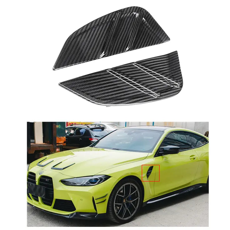BMW G80 / G82 Carbon Fiber Front Fender Vent Trim