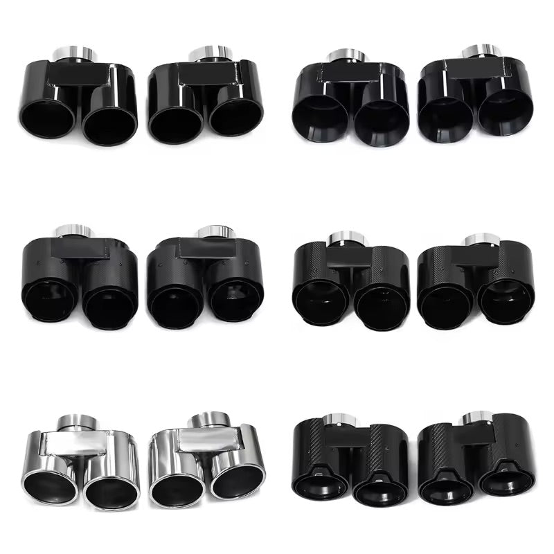 BMW G20 / G22 / G42 M Performance Quad Exhaust Tips