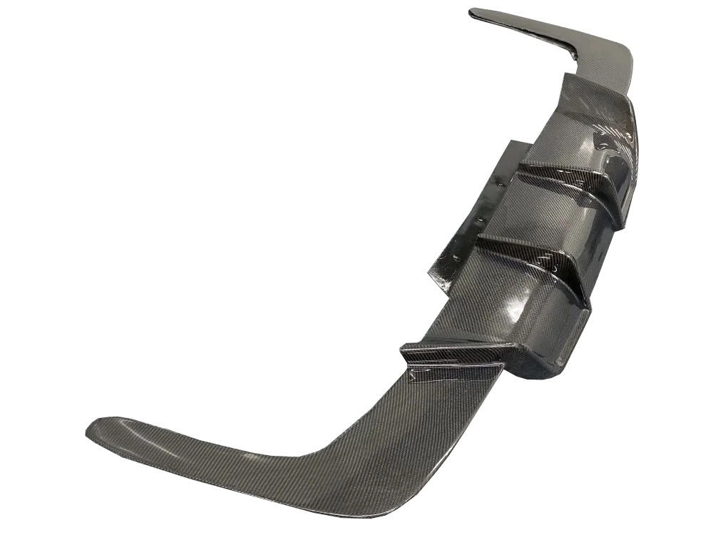 BMW F06 / F12 / F13 V Style Carbon Fiber DIffuser