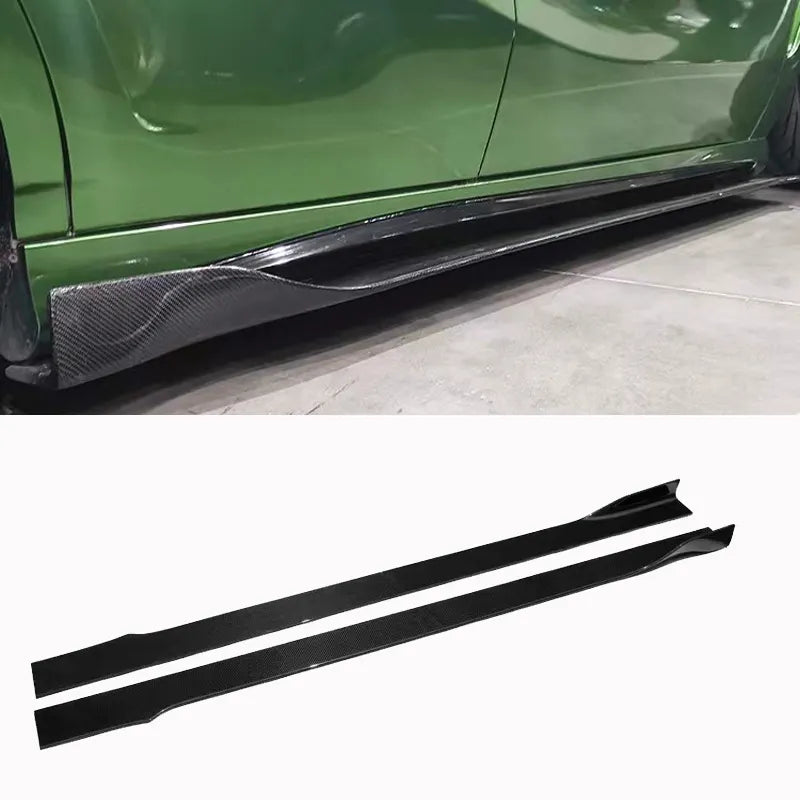 Aftermarket F97 / F98 / G02 Carbon Fiber Side Skirts – Fits BMW G01, G02