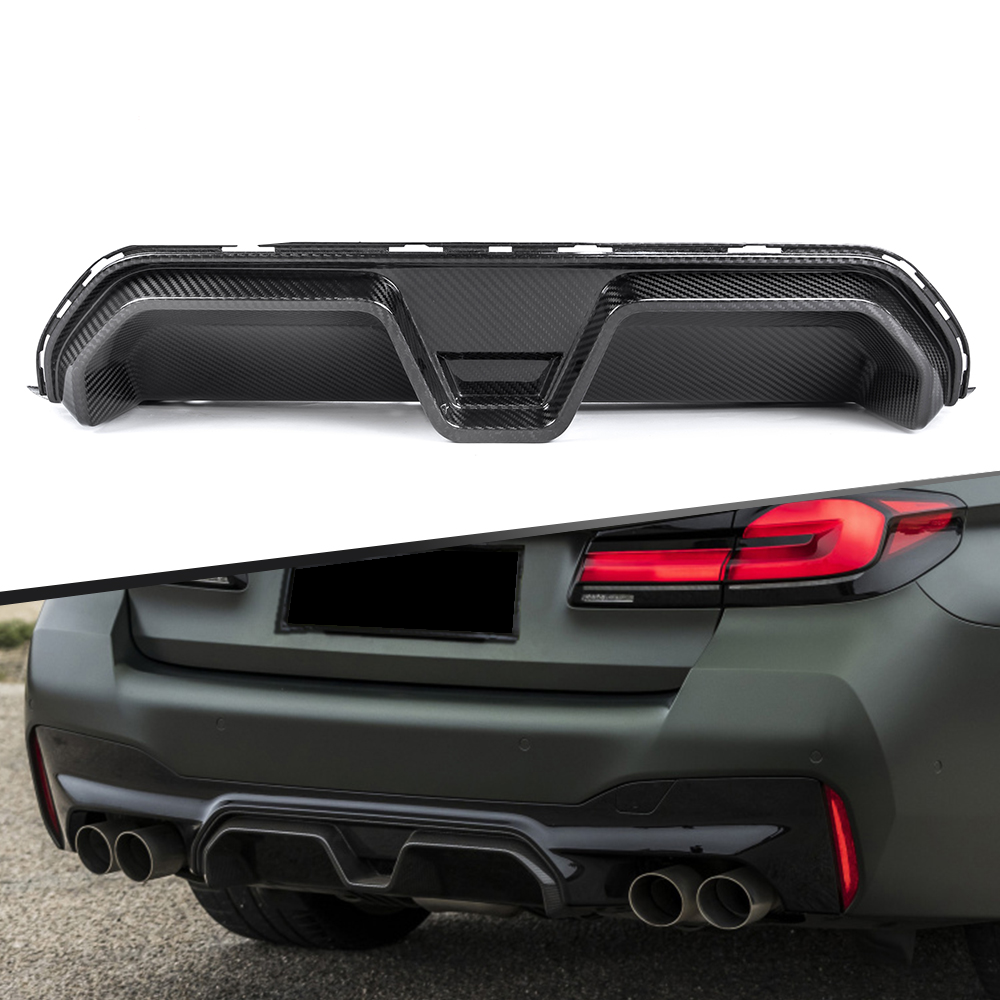 BMW F90 Cs Style Carbon Fiber Rear Diffuser