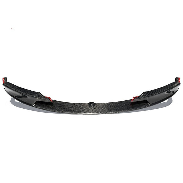 Aftermarket F30 Carbon Fiber Front Lip – BMW Compatible