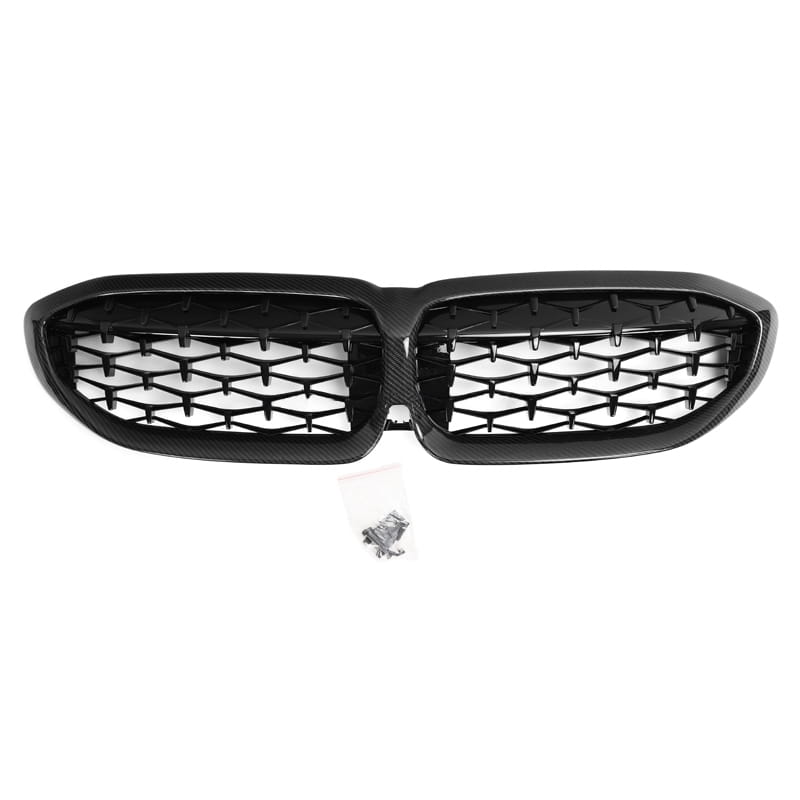 BMW G20 / G28 Carbon Fiber Diamond Front Grille