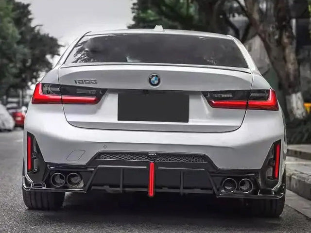 BMW G20 Gloss Black Rear Diffuser with Reflector