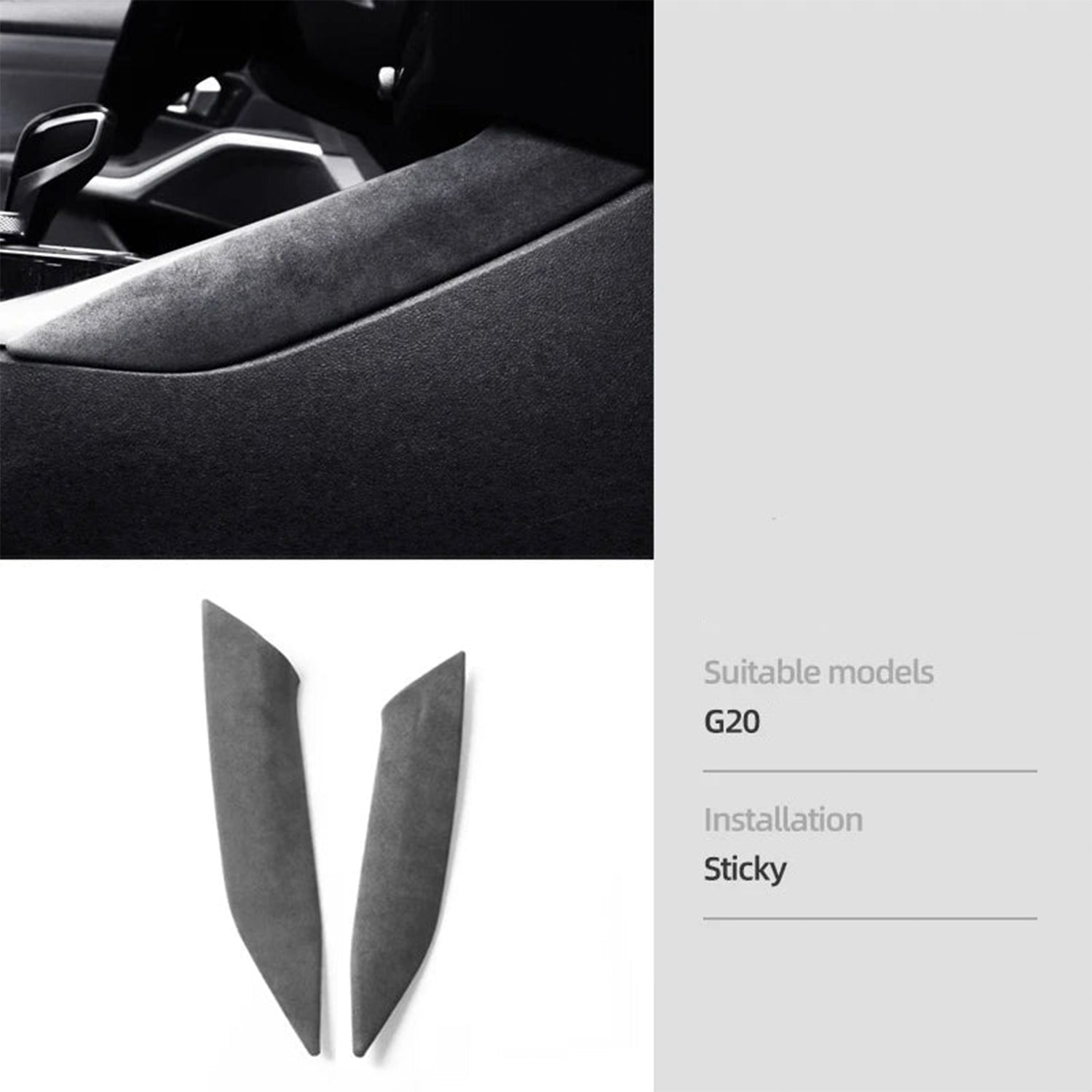 Aftermarket Carbon Fiber G Chassis Alcantara Interior Trim Set – BMW Compatible