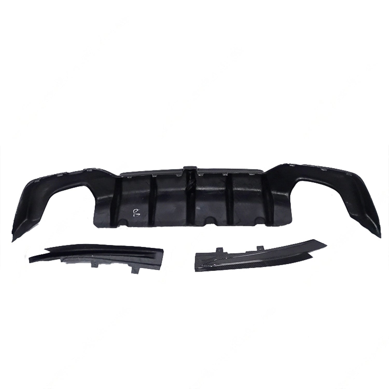 Aftermarket Dtm Style 3 Piece Carbon Fiber Rear Diffuser – Fits BMW G20