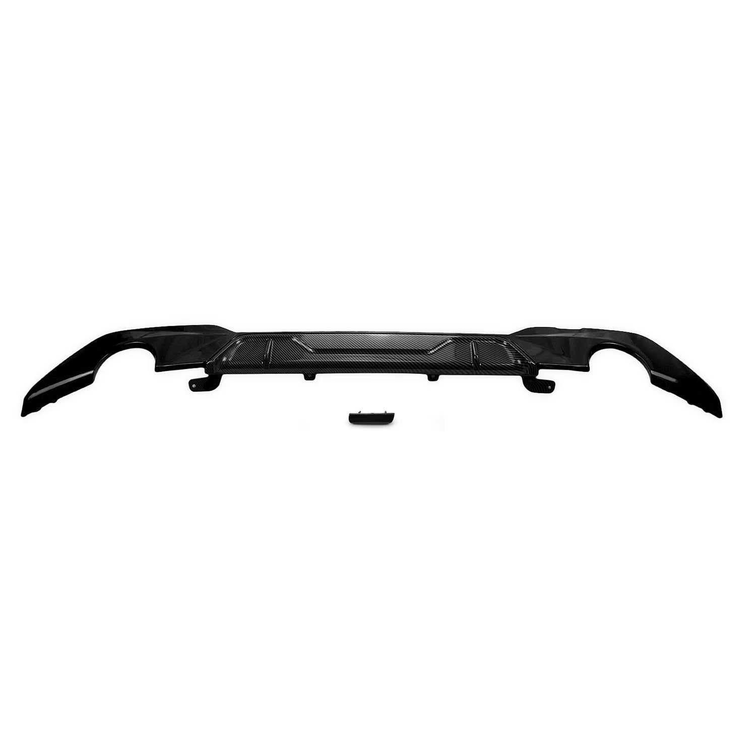 BMW G20 Carbon Fiber Look ABS Plastic M Performance Style Rear Diffuser
