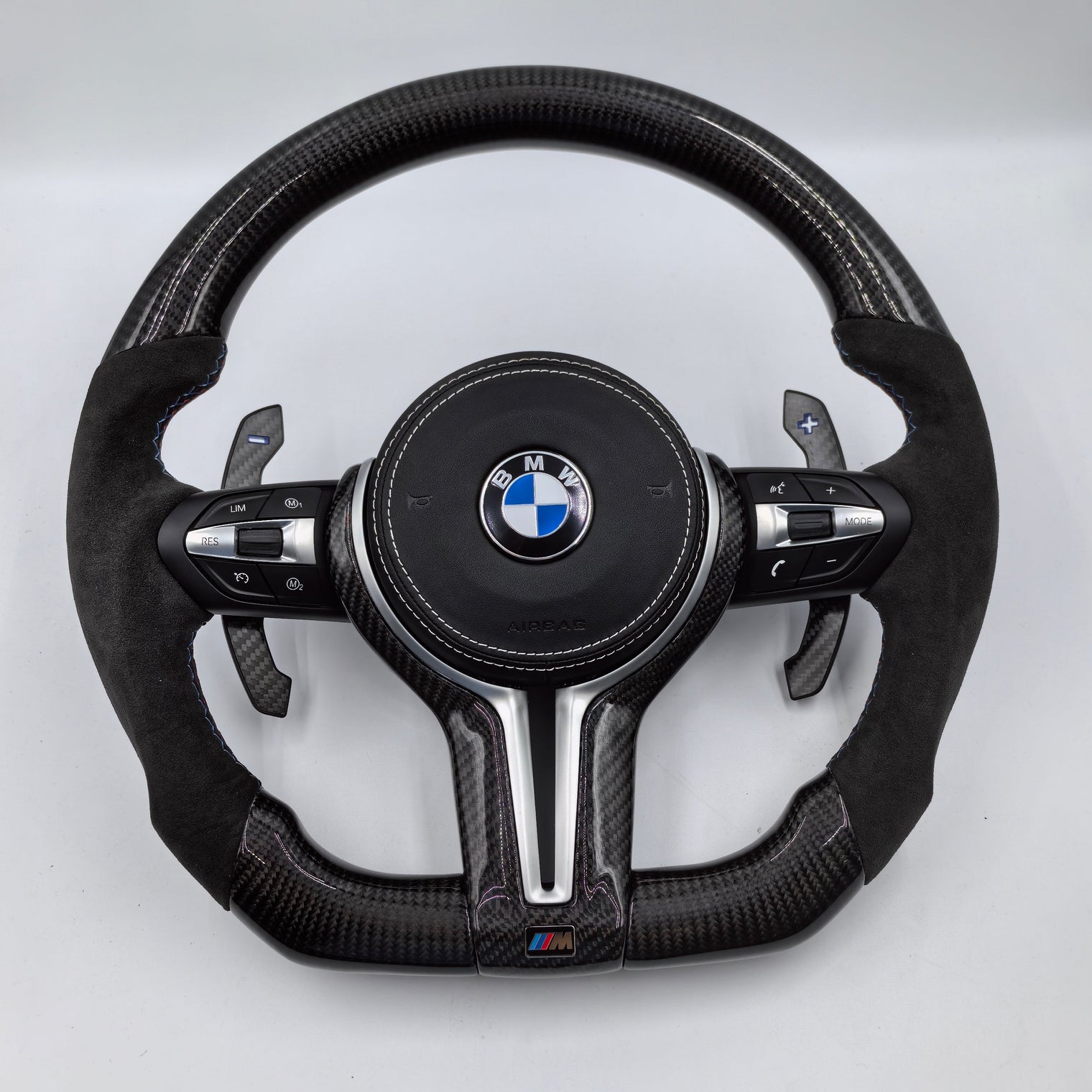 BMW Custom Led Carbon Fiber Steering Wheel for F Chassis