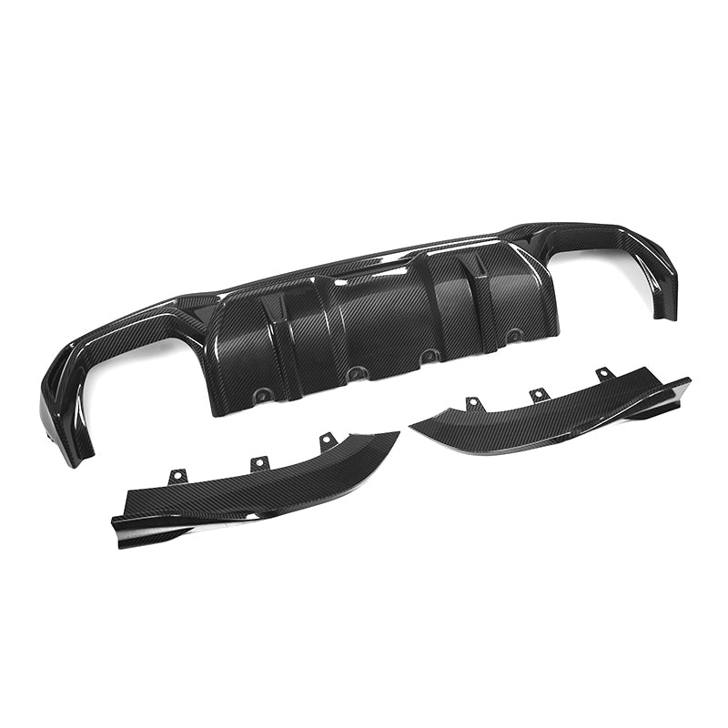Aftermarket Performance Style Carbon Fiber Rear Diffuser – Fits BMW G22