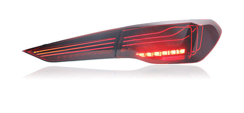 Aftermarket Carbon Fiber G83 Csl Style Oled Tail Lights – Fits BMW G22, G23, G26, G82, G83