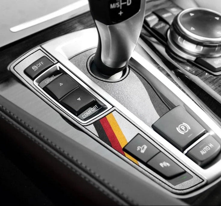 BMW F01 / F02 / F07 / F10 / F25 / F26 Alcantara Gear Shifter Surface Trim Cover