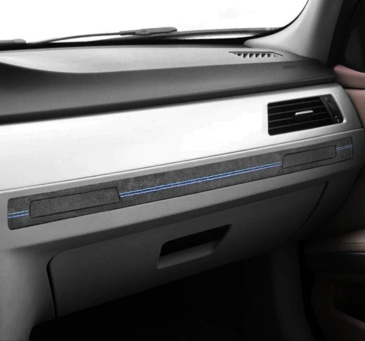 BMW Alcantara Dash Trim Sticker with Stitching for E90 / E92 BMW M3