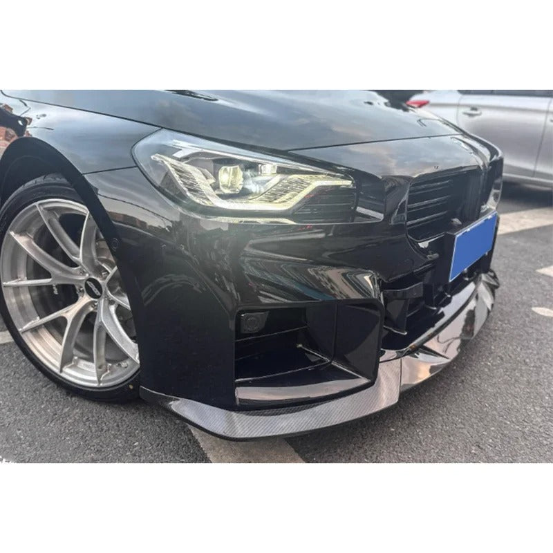 BMW G87 V Style Carbon Fiber Front Lip
