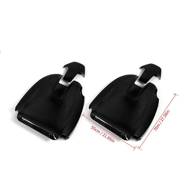 BMW G80 / G82 / G87 Dry Carbon FIber Seat Back Cover Trim