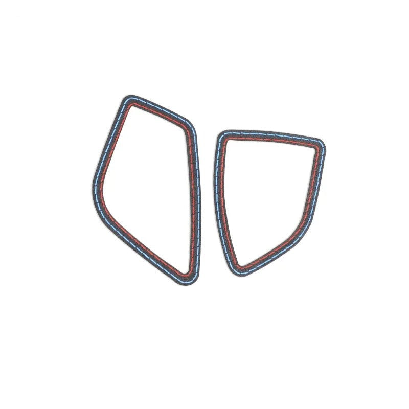 BMW F30 / F32 / F34 / F36 Alcantara / Carbon Fiber Leather Dashboard Vent Interior Trim