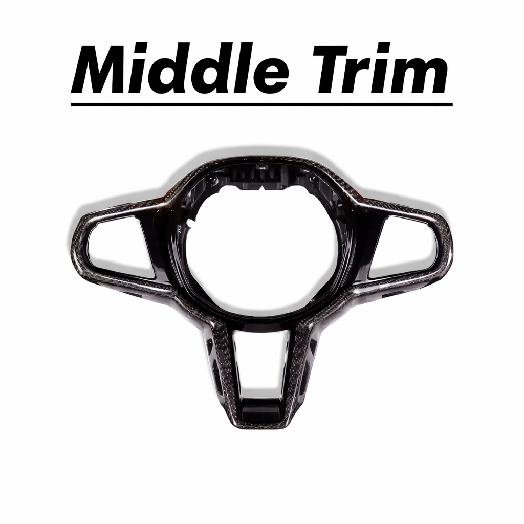 Aftermarket 2025 LCI Style Custom Carbon Fiber Steering Wheel for G Chassis (Retrofit All G & F Chassis Models) – BMW Compatible