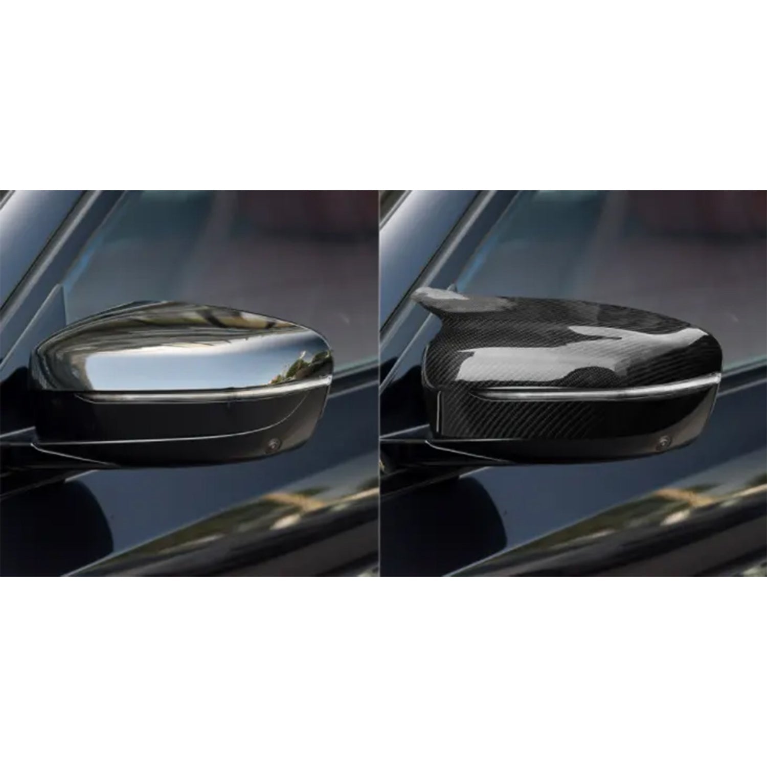 BMW Carbon Fiber M Style Mirror Caps for G Chassis BMW Side Mirror