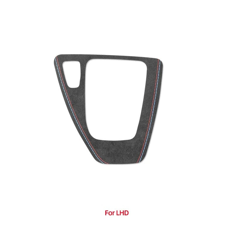 BMW Alcantara / Carbon Leather Gear Shifter Panel Trim for E90 / E92 BMW M3