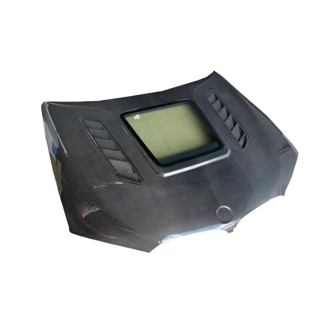 BMW F97 / F98 Carbon Fiber Hood With Glass Cutout
