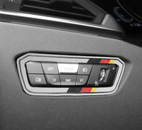 Aftermarket Carbon Fiber G29 Alcantara Side Mp Trim Cover – Fits BMW G01, G05, G06, G07, G20, G22, G26, G29