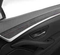 BMW F10 / F18 Alcantara / Carbon Fiber Leather Door Cover Trim