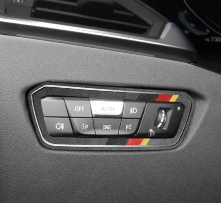 Aftermarket Carbon Fiber G29 Alcantara Side Mp Trim Cover – Fits BMW G01, G05, G06, G07, G20, G22, G26, G29