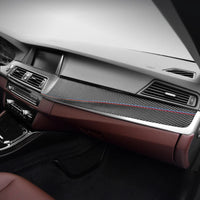 Aftermarket F10 / F18 Alcantara / Carbon Fiber Leather Dash Cover Trim – BMW Compatible