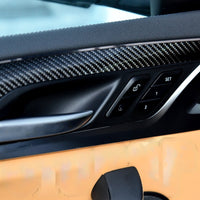Aftermarket F97 / F98 / G02 6/pc Carbon Fiber Interior Trim – Fits BMW G01, G02