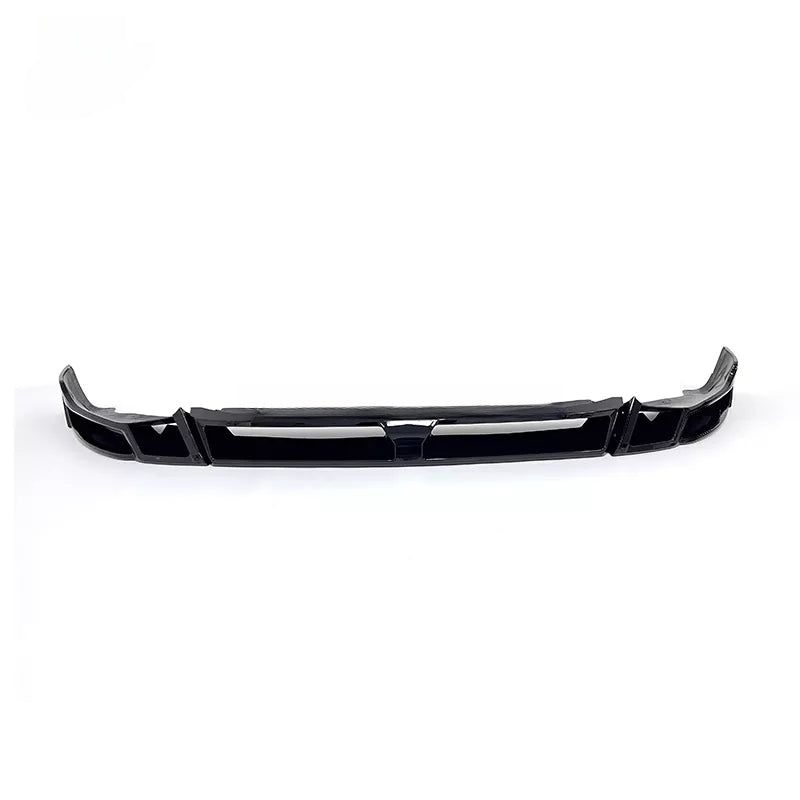 Aftermarket Carbon Fiber G02 ABS Plastic Gloss Black Front Lip – Fits BMW G01, G02