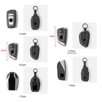 BMW F10 / F22 / F30 / F32 / G20 / G22 / G42 Alcantara Key Case / Keychain