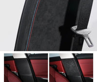BMW G20 / G28 Alcantara / Carbon Fiber Leather B Pillar Cover Trim
