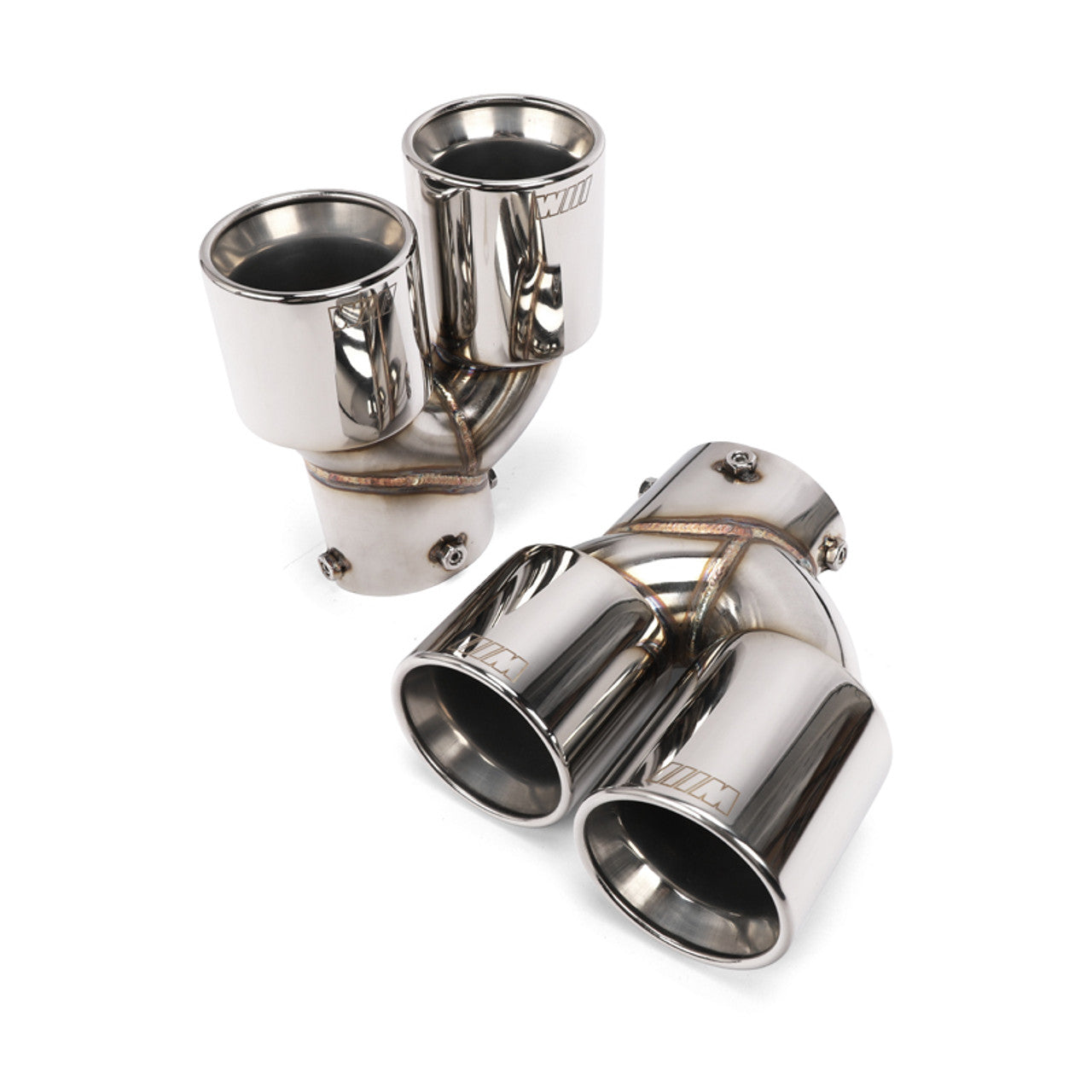 Aftermarket Carbon Fiber G42 M Performance Quad Exhaust Tips for M240i / M340i / M440i BMW – Fits BMW G20, G22, G42