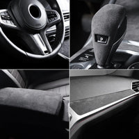 Aftermarket Carbon Fiber G Chassis Alcantara Interior Trim Set – BMW Compatible