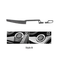 BMW F10 / F18 Alcantara / Carbon Fiber Leather Dash Cover Trim