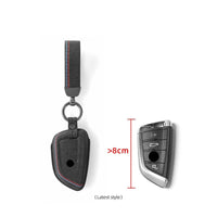 Aftermarket Carbon Fiber F10 / F22 / F30 / F32 / G42 Alcantara Key Case / Keychain – Fits BMW G20, G22, G42