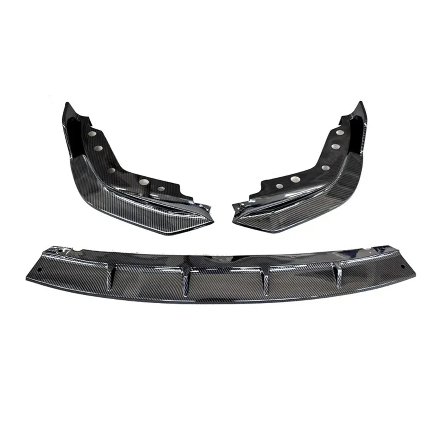Aftermarket Fd Style Carbon Fiber Look ABS Plastic Front Lip – Fits BMW G20, G28