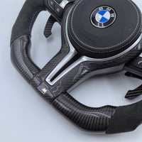 BMW Custom Led Carbon Fiber Steering Wheel for F Chassis