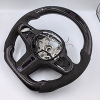 Custom LED Carbon Fiber Steering Wheel for BMW G Chassis & F Chassis