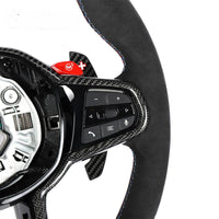 Aftermarket 2025 LCI Style Custom Carbon Fiber Steering Wheel for G Chassis (Retrofit All G & F Chassis Models) – BMW Compatible